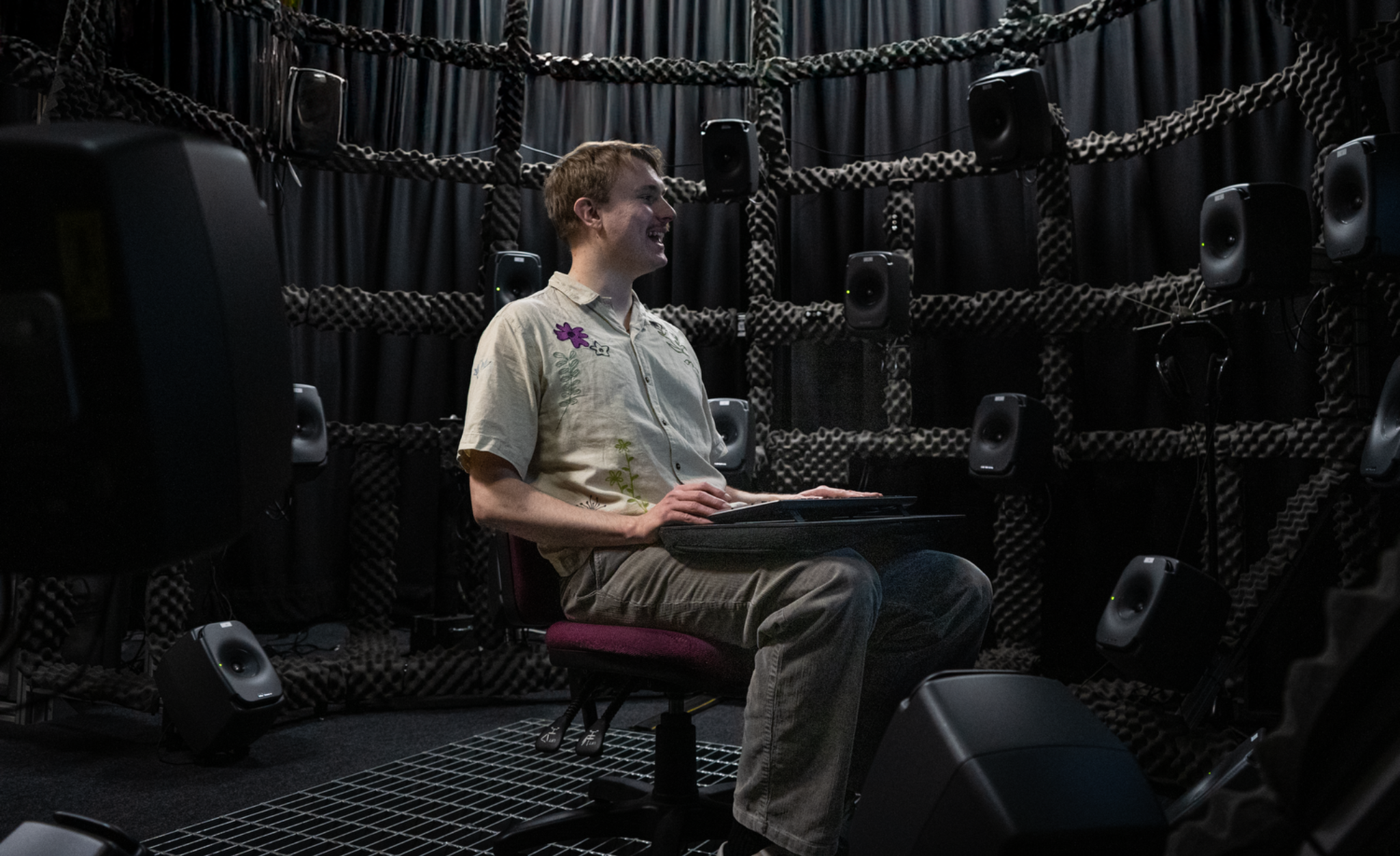 Immersive spatial audio production environment